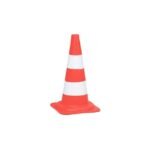 Cône de signalisation routière haute visibilité