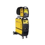Poste à souder semi-automatique Becker MIG / MAG / MMA triphasé sur roues